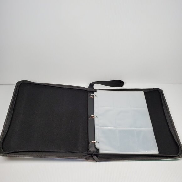 Moon Lab Studios TCG Zipper Binder Maltese Puppy Faces 20 Sleeves 9 Slots - Picture 6 of 7